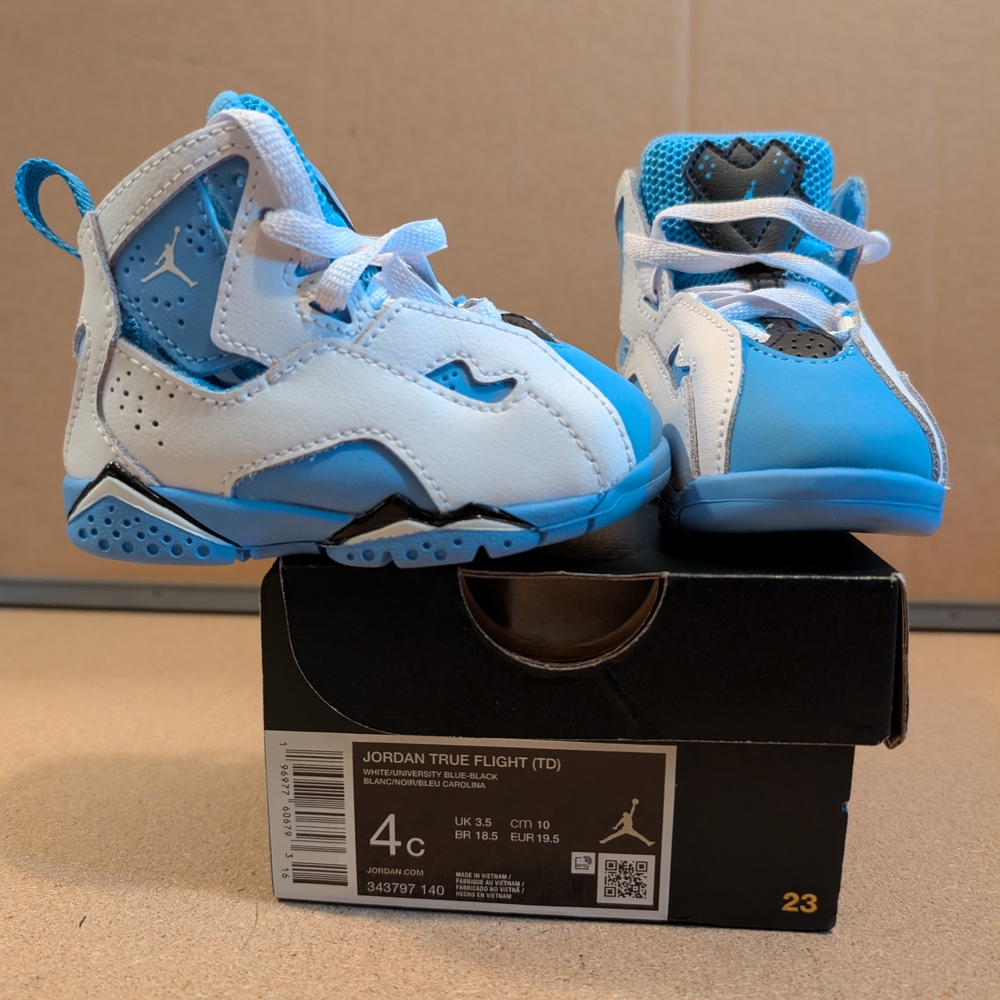 Jordan Kids Sneakers White Blue